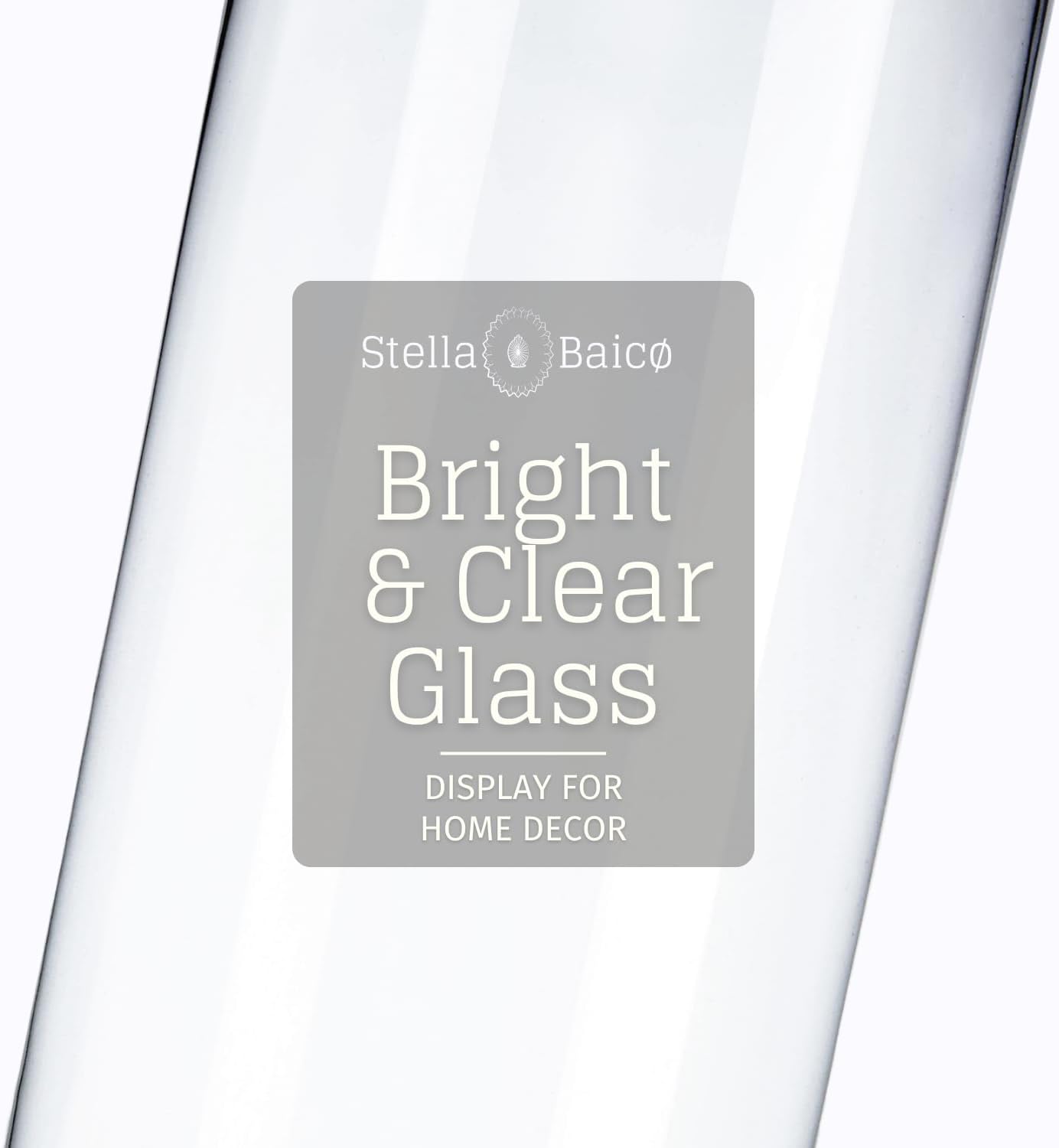 Clear Glass Apothecary Jars, Candy Jar with Lid, Elegant Decorative Jars for Wedding and Party