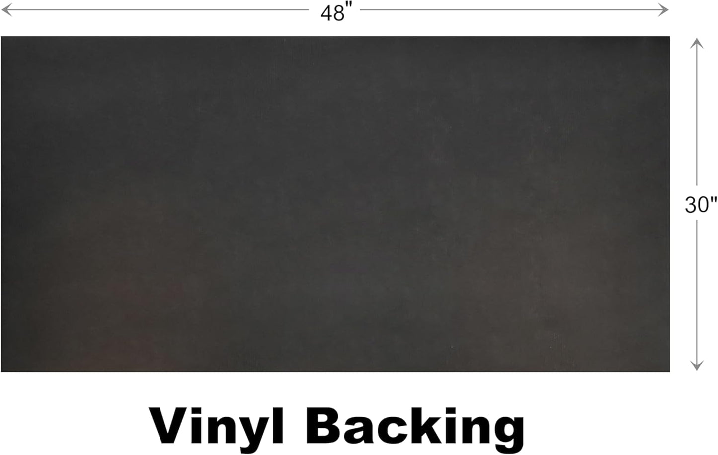 Calloway Mills 152963048X Black Border 30" x 48" Monogram Doormat Letter (X)