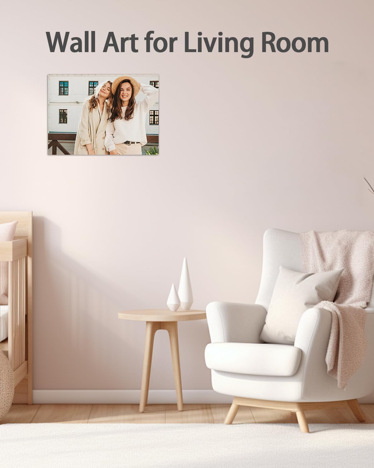 AbcCustomize Canvas Prints with Your Photos,Custom Canvas Wall Art for Bedroom, Living Room, Farmhouse Decor,Personalized Gifts Canvas Prints for Family,Friend,Lover,Pet