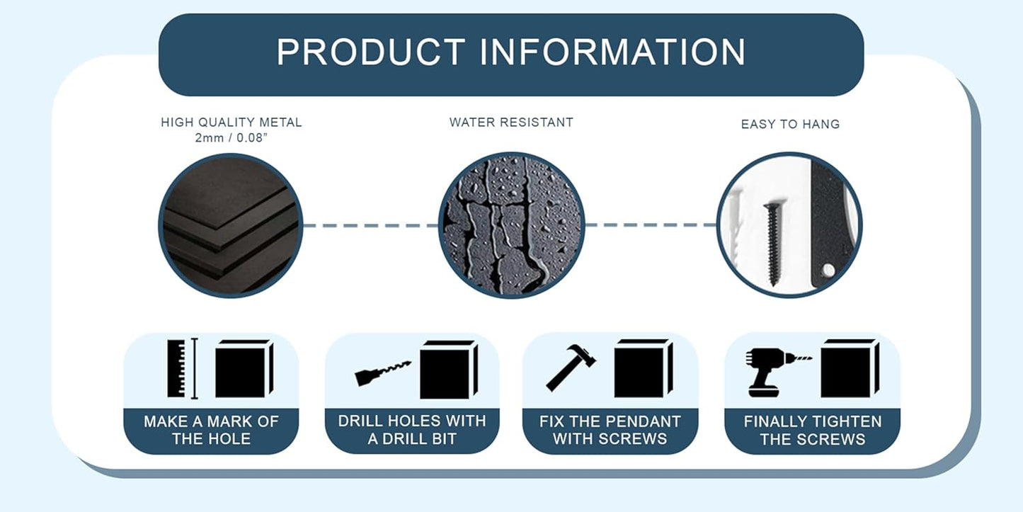 Dragon Metal Wall Art | Legendary Fantastic Dragon Wall Decor | Mythologic Wall Hanging | Man Cave Decorative | Mythic Wyvern Sculpture for Living Room Bedroom Game Room (Black - 38.9'' x 37.4'' / 100