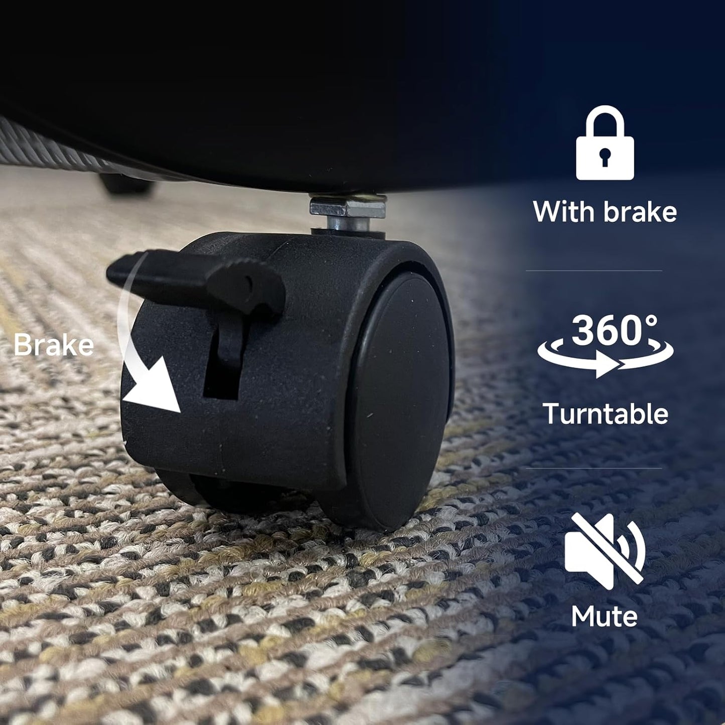 6-Tier Floor-Standing Magazine Rack with Wheels – Perfect Brochure Display Stand for Exhibitions, Offices, and Information Hubs