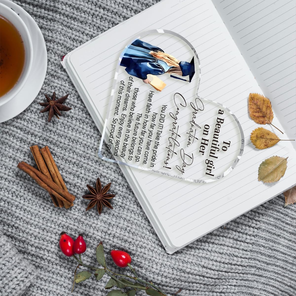 Graduation Gift 2025 Graduation Gifts Cool Graduation Gifts Gifts College Graduation Gifts Graduation Gifts For Her High School Graduation Gifts Personalized Graduation Gifts Acrylic Heart for Her