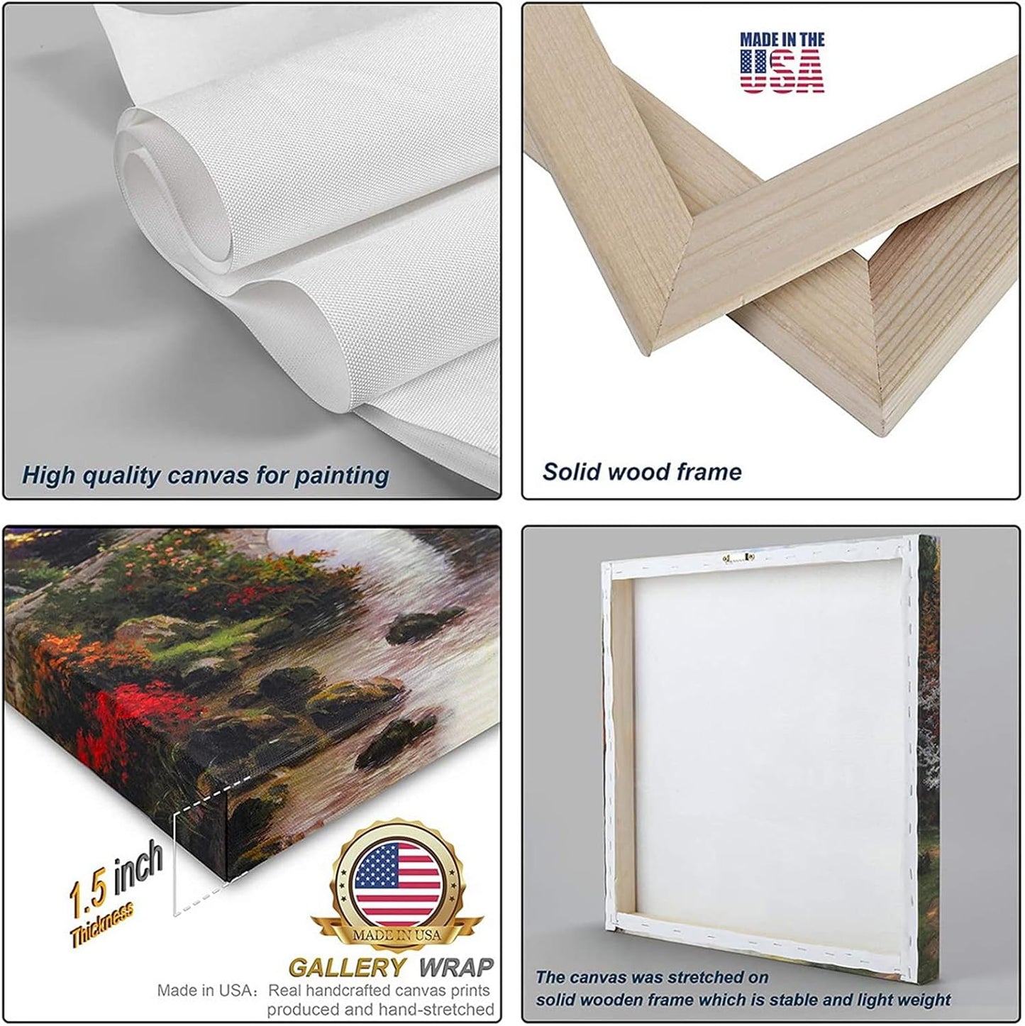 Wewejia Custom Canvas Prints with Your Photos for Pet/Animal, 32x16inch Personalized Canvas Pictures for Wall to Print Framed Wedding Family Baby Pets