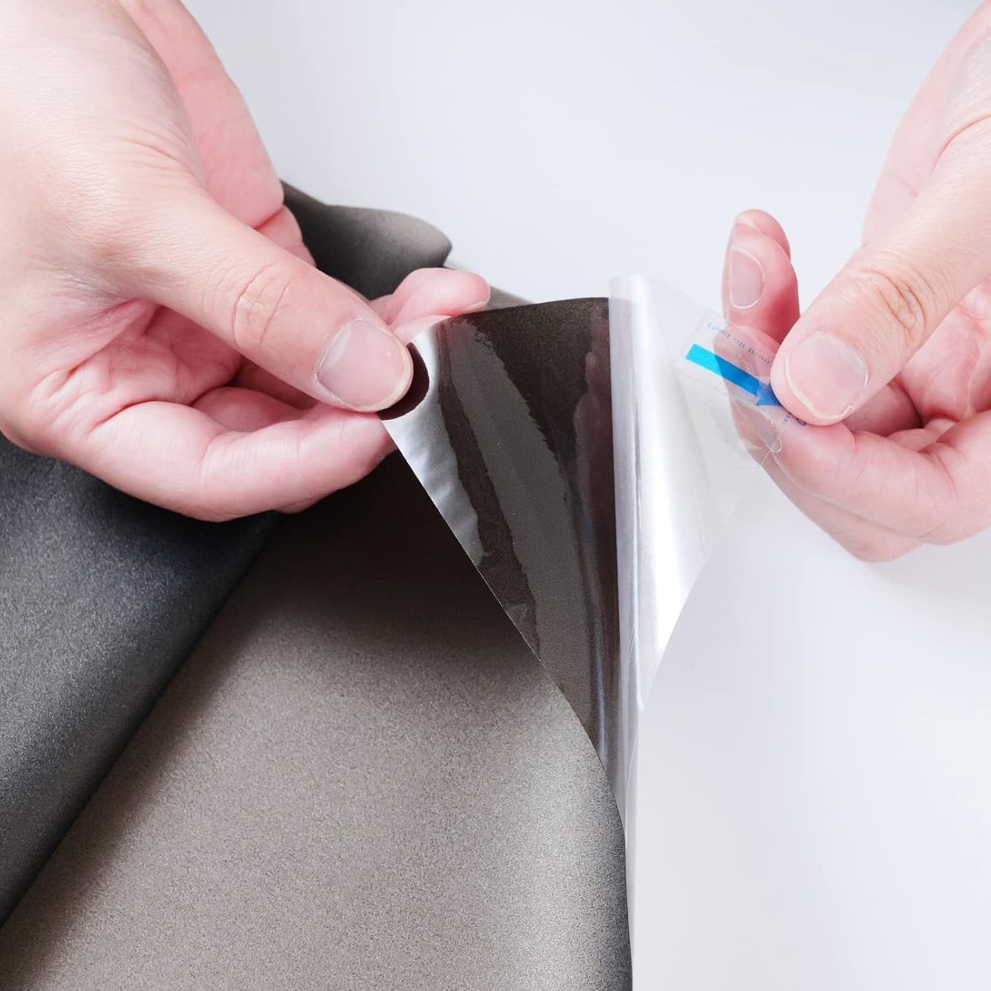 Niviy Window Darkening Film Day and Night Privacy Window Cling Sun Blocking Glass Door Window Cover Gothic Decor for Bedroom,Garage, Renter House (Grey, 23.6 x 78.7 inch)