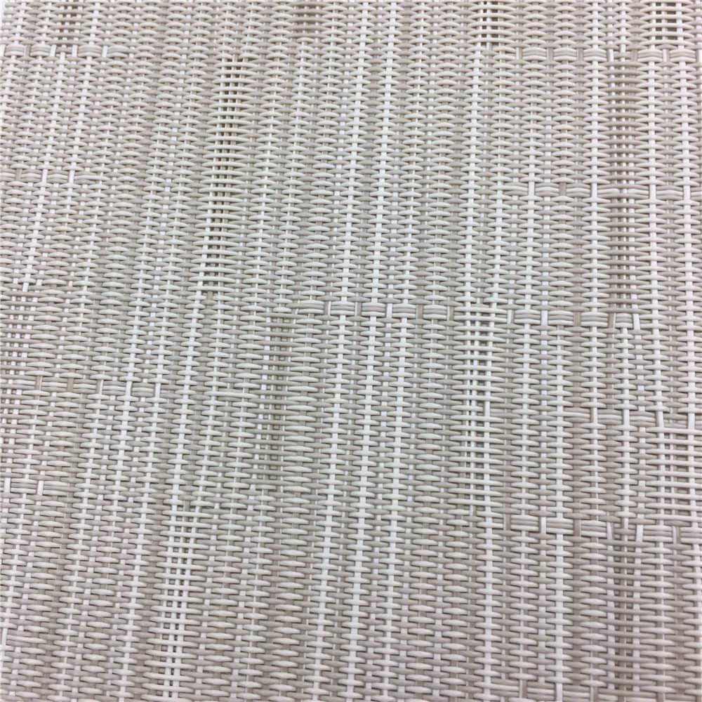 WAZAIGUR Placemats Set of 4 for Dining Table Heat-Resistant Washable Place Mats Woven Vinyl Kitchen Table Mats Easy to Clean,Cream