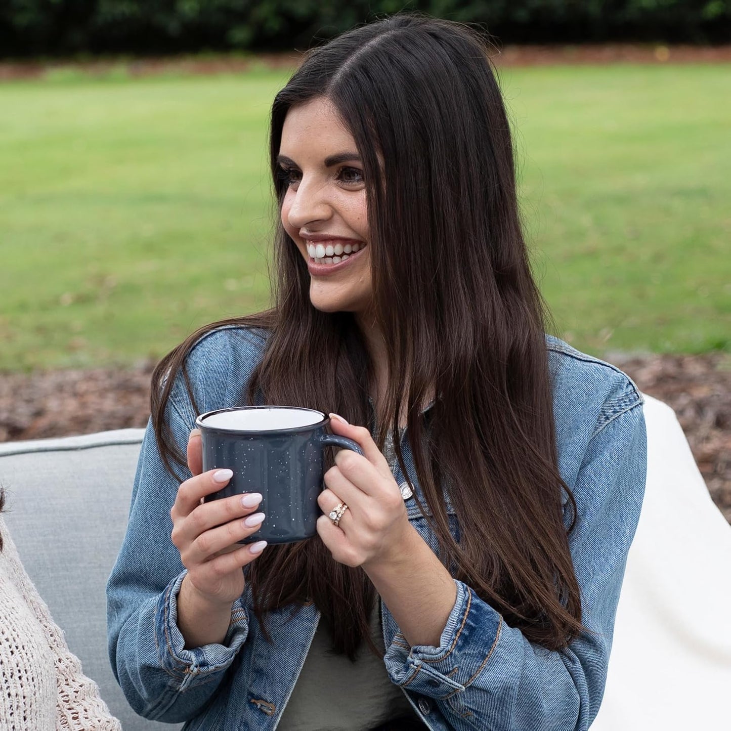 Set of 8 Ceramic Campfire Mugs – 15 Oz, Purple – Coffee & Tea Cups for Home, Work, Travel, Camping – Customizable, Great for DIY, Events, Companies