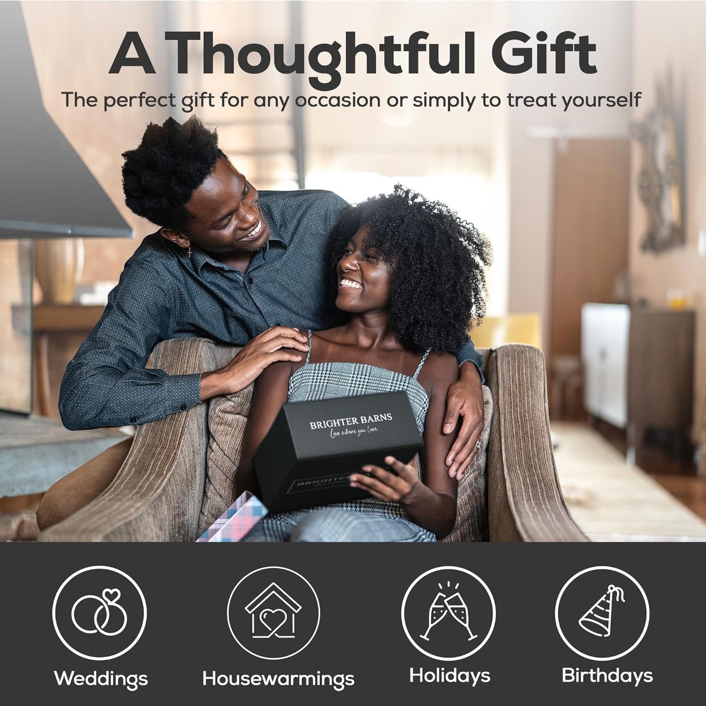 White Glass Olive Oil Dispenser Bottle for Kitchen by Brighter Barns - Avocado Oil Dispenser Set, Vanilla Syrup Bottle - Modern Decor, Gold Kitchen Accessories for Home, Airbnb, Cafe (White, Set of 2)