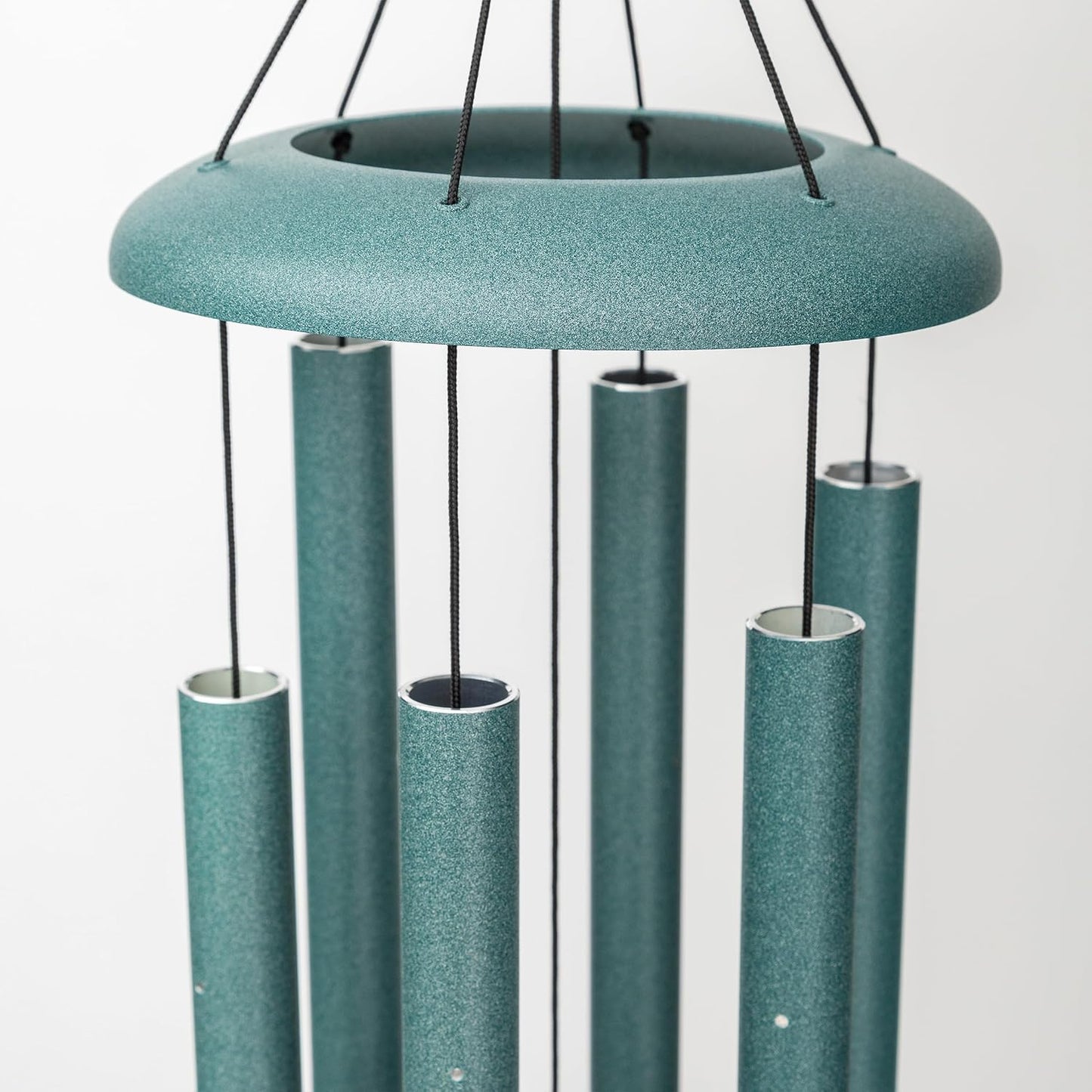 Corinthian Bells by Wind River - 30 inch Patina Green Wind Chime for Patio, Backyard, Garden, and Outdoor Decor (Aluminum Chime) Made in The USA