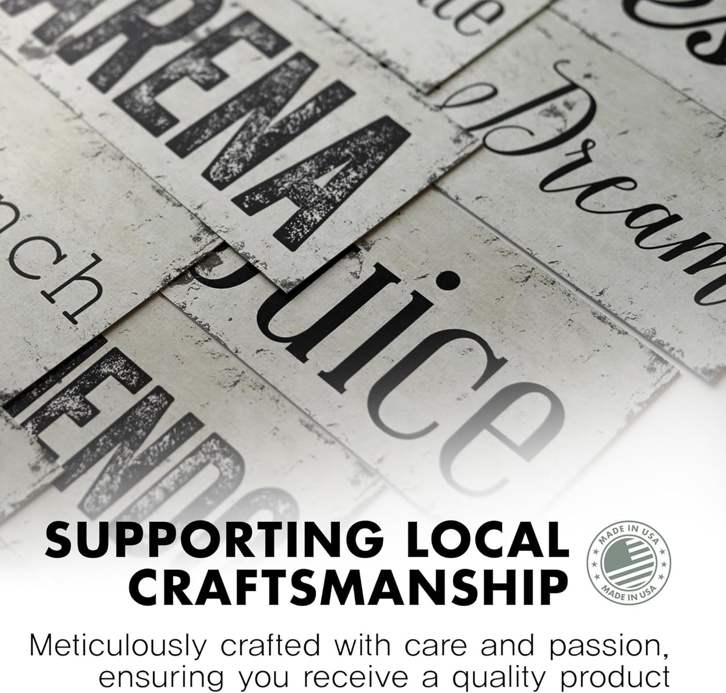 Rustic Custom Metal Sign - Custom Sign for Indoor or Outdoor Use (Rustic Black Border)