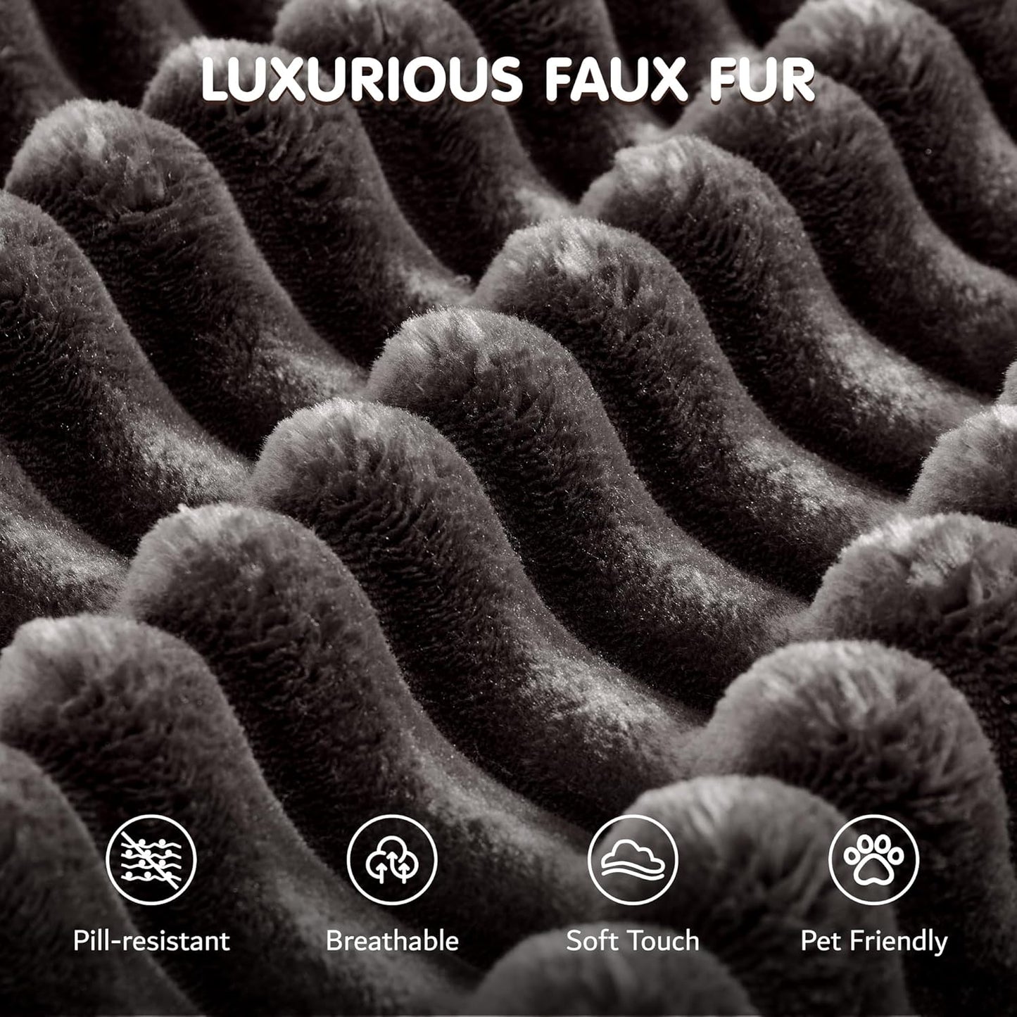 ovios 58" Oversized Round Chair Lounge Chaise Indoor, No Assembly Required, Cloud Large Circle Chair with Plush Fuax Fur, Fluffy Modern Sleeper Sofa Bed for Reading Yoga, Grey (Plush Corduroy Fabric)