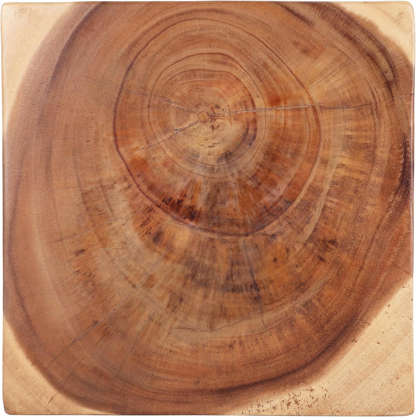 Rutledge & King Wooden End Table - Unique Wooden Side Table - Mid Century Side Table - Saur Wood Side Table - Small Accent Table - Mid Century Modern Side Table