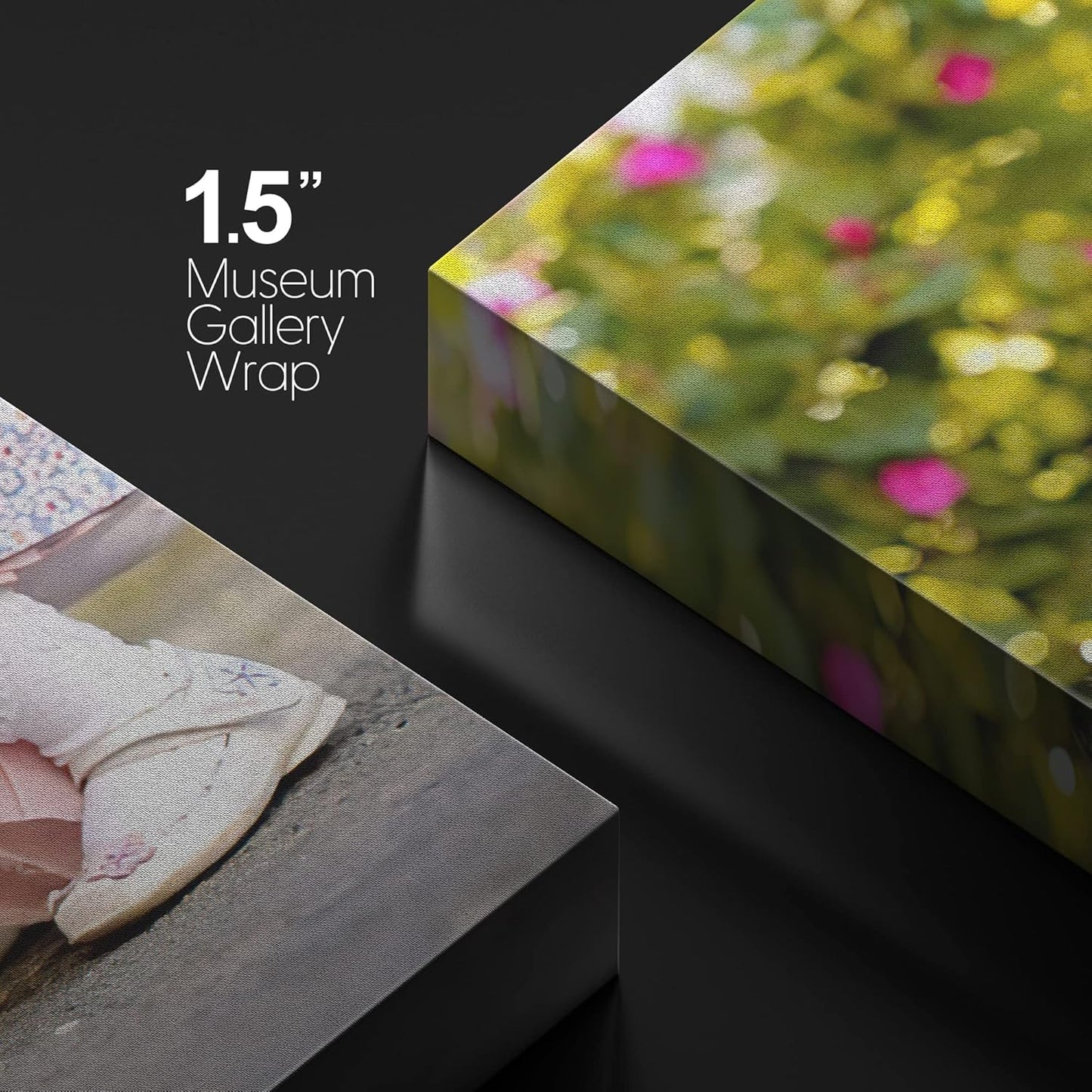 NWT Custom Canvas Prints with Your Photos for Pet/Animal, Personalized Canvas Pictures for Wall to Print Framed 16x16 inches