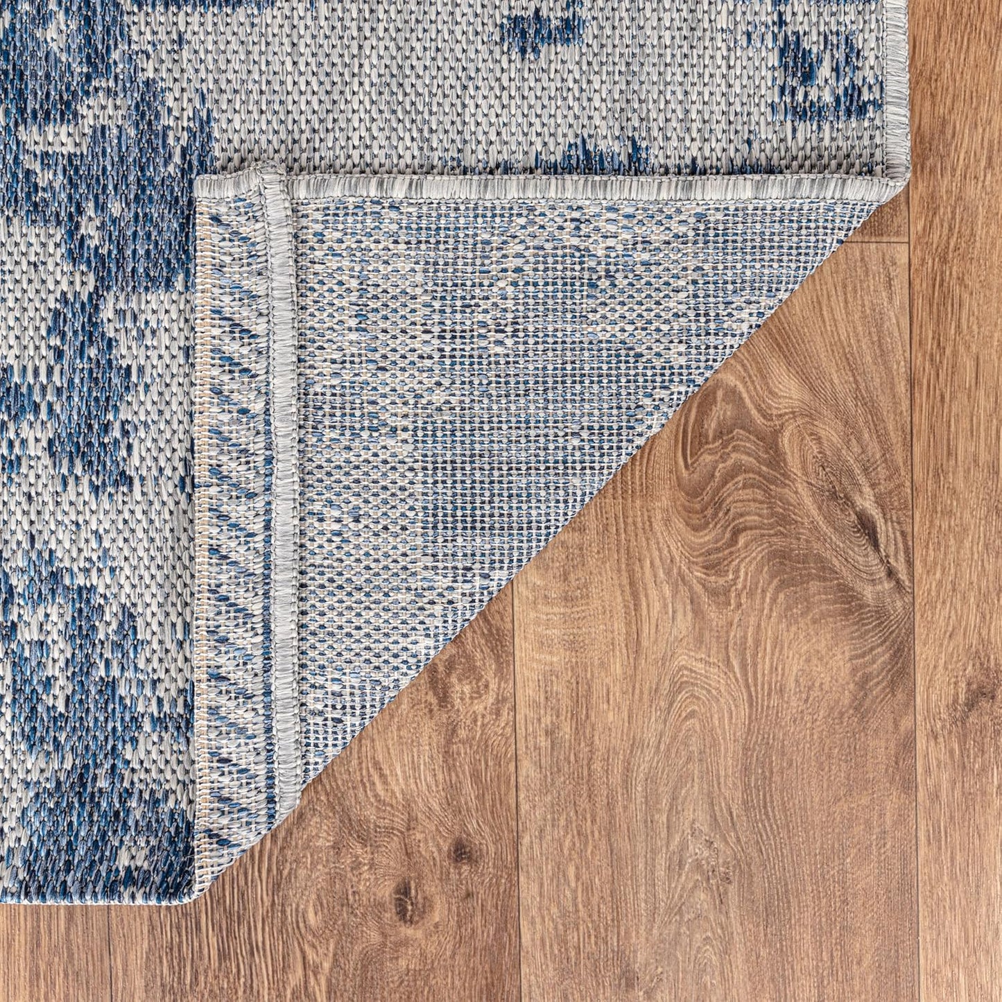 Keen Home Design Terrace Outdoor Runner Rug - 2x6 Washable Indoor/Outdoor Rug for Patio, Kitchen, Balcony, Beach, Garden, Deck and Porch, Size: 2'2"x5'7"