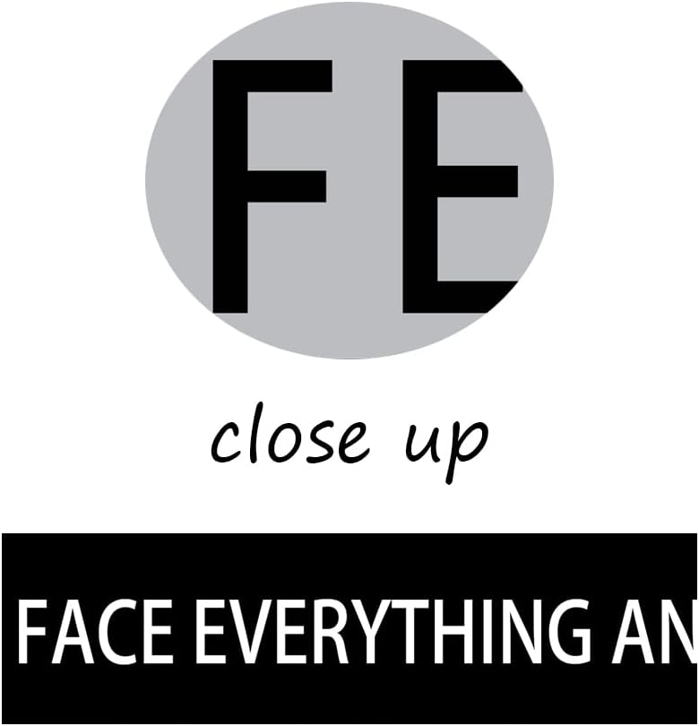 Fear Has Two Meanings Motivational Wall Art Printed Pictures Canvas Inspirational Entrepreneur Quotes Pictures Posters Home Decor Painting Frame for Living Room Office Ready to Hang [12''W x 18''H]