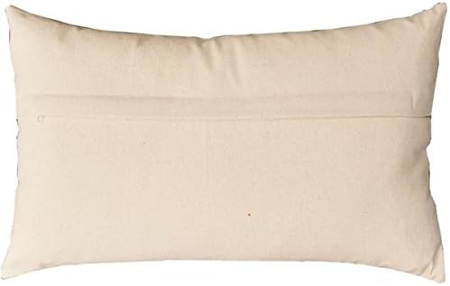 Lumbar Kandinsky Modern Pillow Cover Intuitive Mid Century Chair Cushions Rust Abstract Pillowcase Contemporary Couch Pillowsham Hand Embroidered Cushion Wool Size 14x20