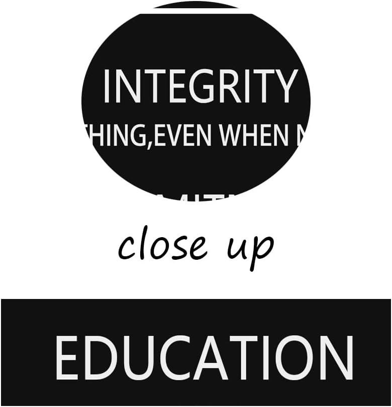 Motivational Canvas Wall Art for Office Inspirational Success 7 Secrets Poster Print Artwork Painting Picture for Framed Home Decoration Living Room Bedroom Ready to Hang [12''W X 18''H]