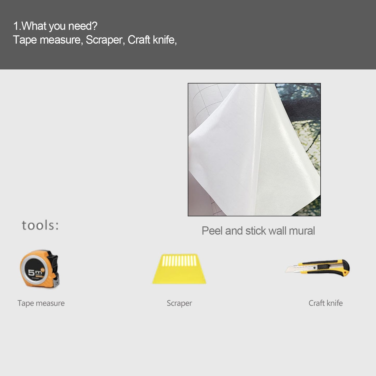 Landscape Lake Waterfall Wall murals Peel and Stick Wallpaper for Bedroom Living Room - 96"x137"