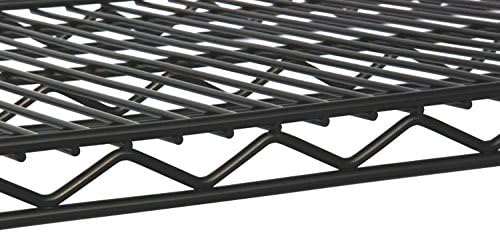 Omega Products Corporation 18" Deep x 72" Wide x 14" High Black Stationary Dunnage Rack