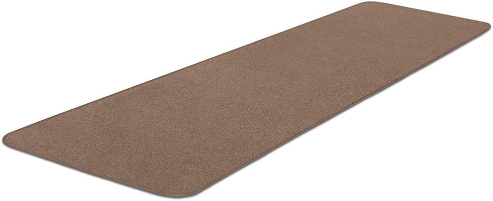 House, Home and More Outdoor Carpet Runner - Brown - 4 Feet x 40 Feet