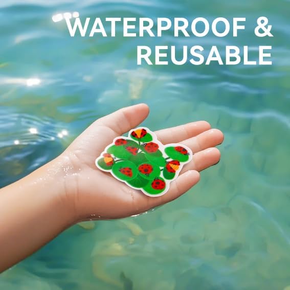 Dotimo 25 PCS Removable Reusable Animal Window Stickers for Toddlers 1-3 - Learn Numbers 1-10 & Math Symbols, Safe & Mess-Free Learning Decor for Home, School, Travel