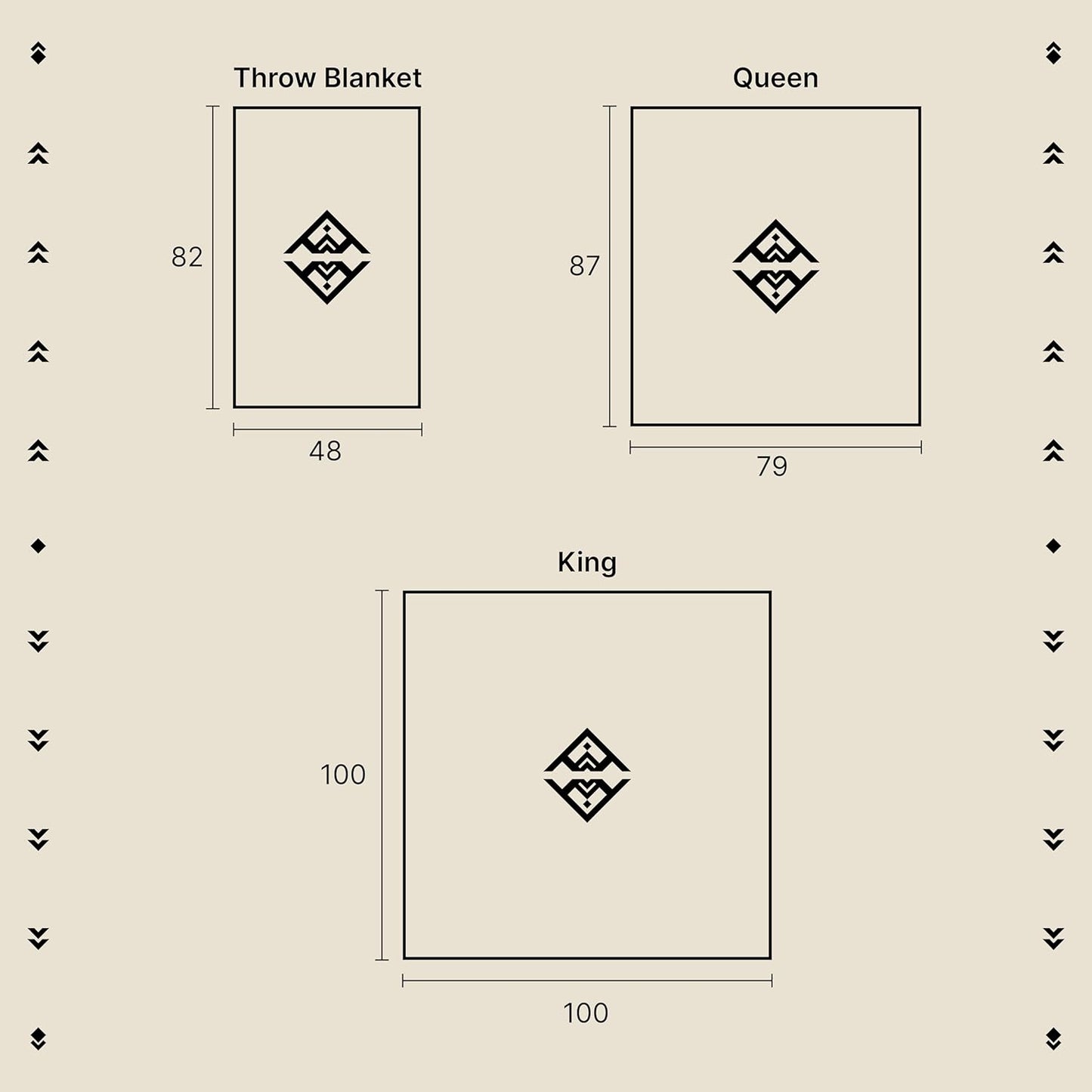 Inca Aztec Throw, Queen, King Blanket | Southwest Indian Navajo Boho Style | Native Cover for Camping, Bedding, Couch, Vanlife | Faux Alpaca, Lightweight, Hypoallergenic (Inti Red, Queen)