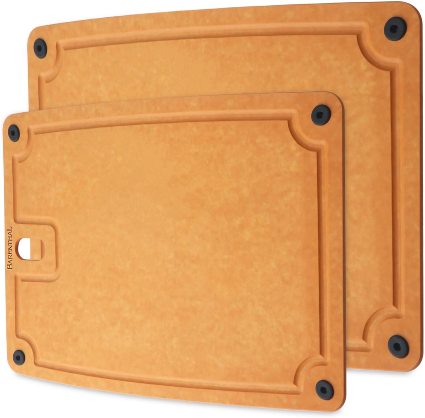 cutting boards for kitchen dishwasher - 2PC cutting board set double-sided with Non-Slip Feet and Juice Groove Composite chopping board for kitchen knife Friendly Cut Meat, Fruit,Vegetable