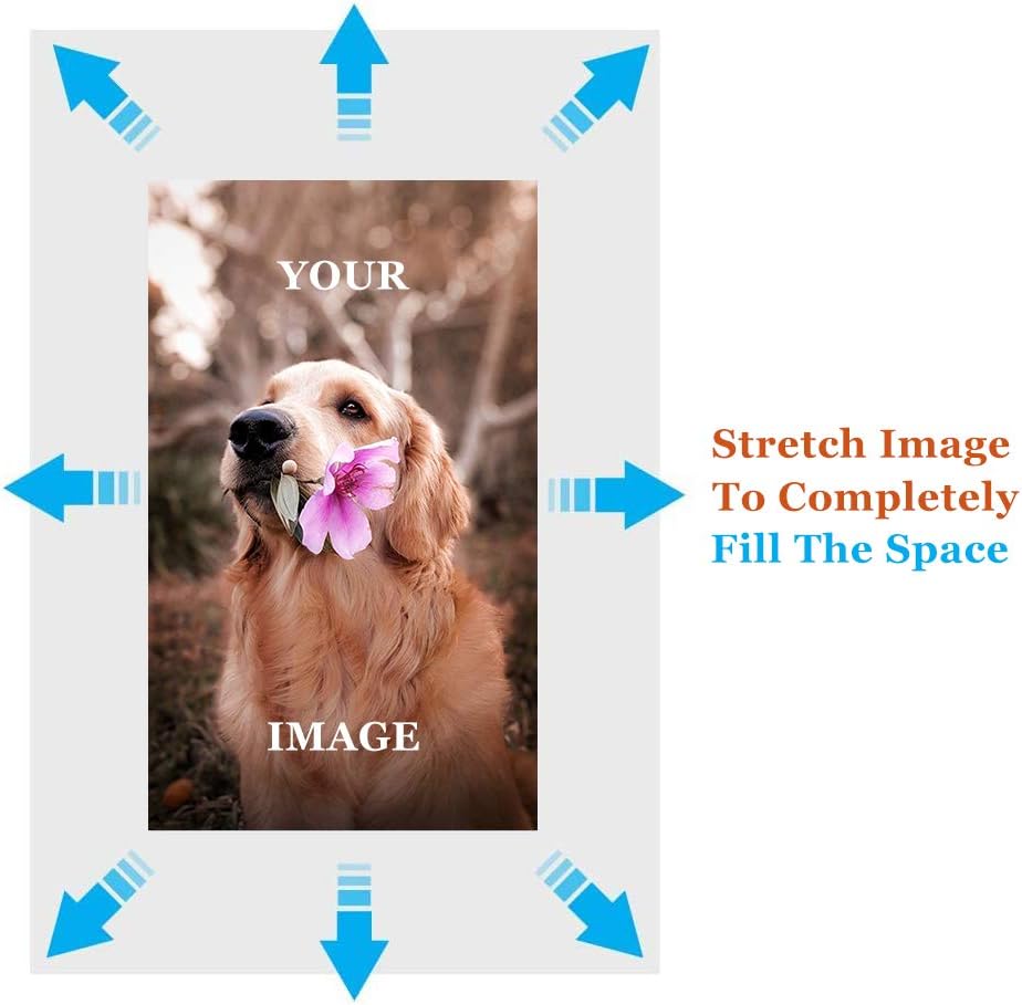 Laoife Custom Canvas Prints with Your Photos 32"x46", Canvas Photo Prints Custom, Personalized Canvas Wall Art for Office Home Bedroom Living Room Wall Decor, Gift for Father's Day Birthday Wedding