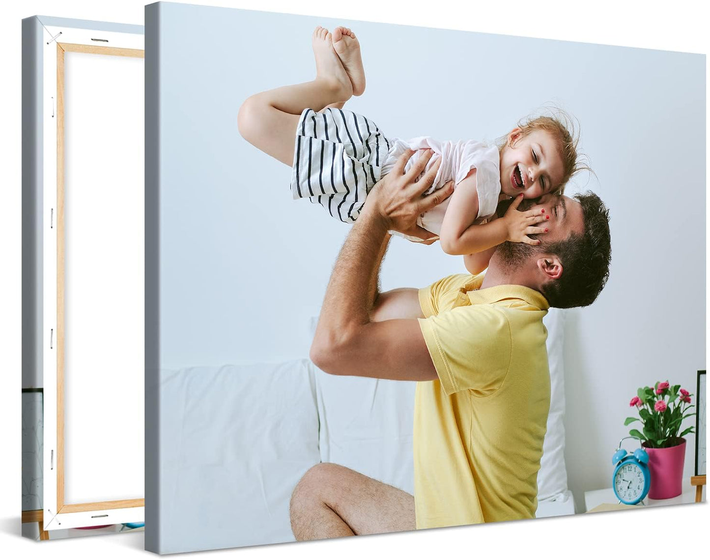 Photo.Gifts Custom Canvas Prints with Your Photo 24 x 20 inch - Customize with Picture & Text - Made in USA - Personalized Canvas Wall Art for Bedroom, Living Room, Office - Personalized Gift