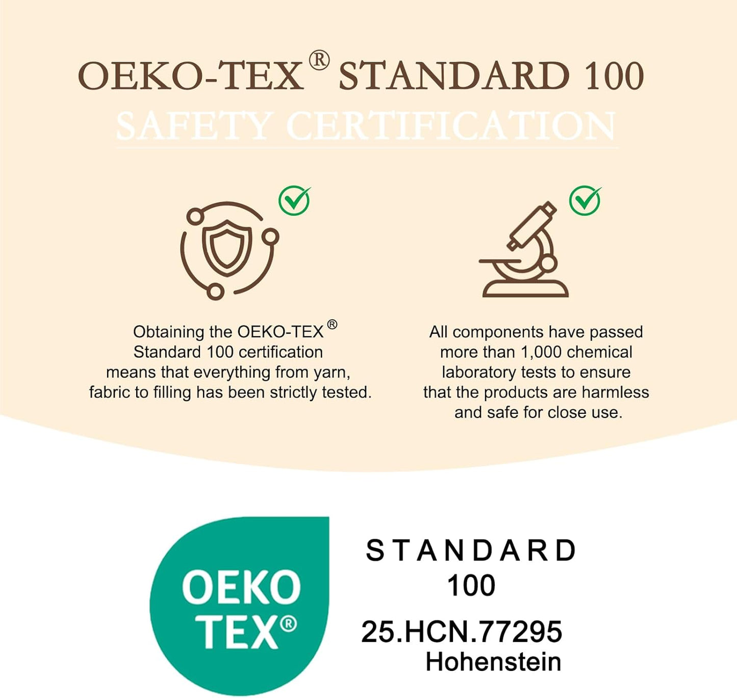 YOUR MOON 100% Pure Merino Wool King Size, Australian Organic Natural Wool Blanket, Hypoallergenic Wool Blanket for Bed, Medium Weight(Plaid Brown, 90 * 108)