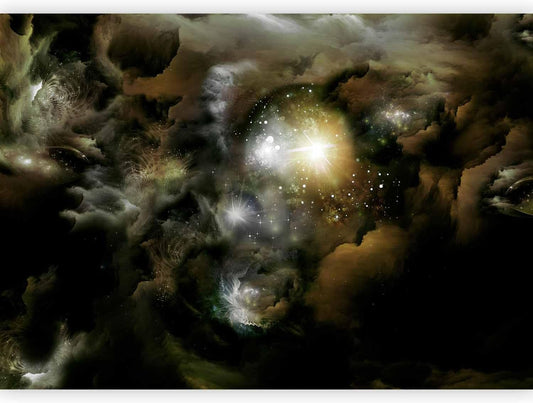 artgeist Wall Mural Cosmos Galaxy 98x69 in - XXL Non-Woven Wallpaper Fleece Wall Decor Photo Print Picture Image Design Home n-A-0027-a-b