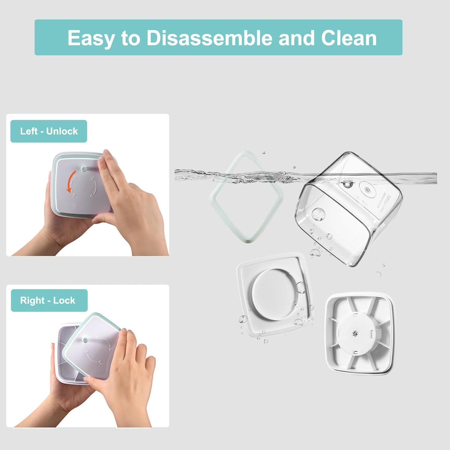 Pop Containers with Lids - Stackable Airtight Food Storage, Kitchen Pantry Storage Containers for Snacks Candy Salt Herbs Spices BPA-Free (500ML+1200ML+1800ML)