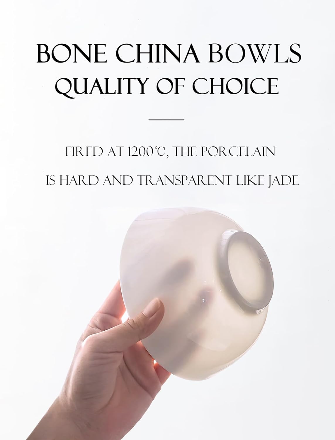 White 4.5in Small Ceramic Bowls 12 OZ, AntoKueh Cereal Bowls Set of 12 for Dessert, Rice, Jello, Family dressfamily gatherings, hosting dinner parties