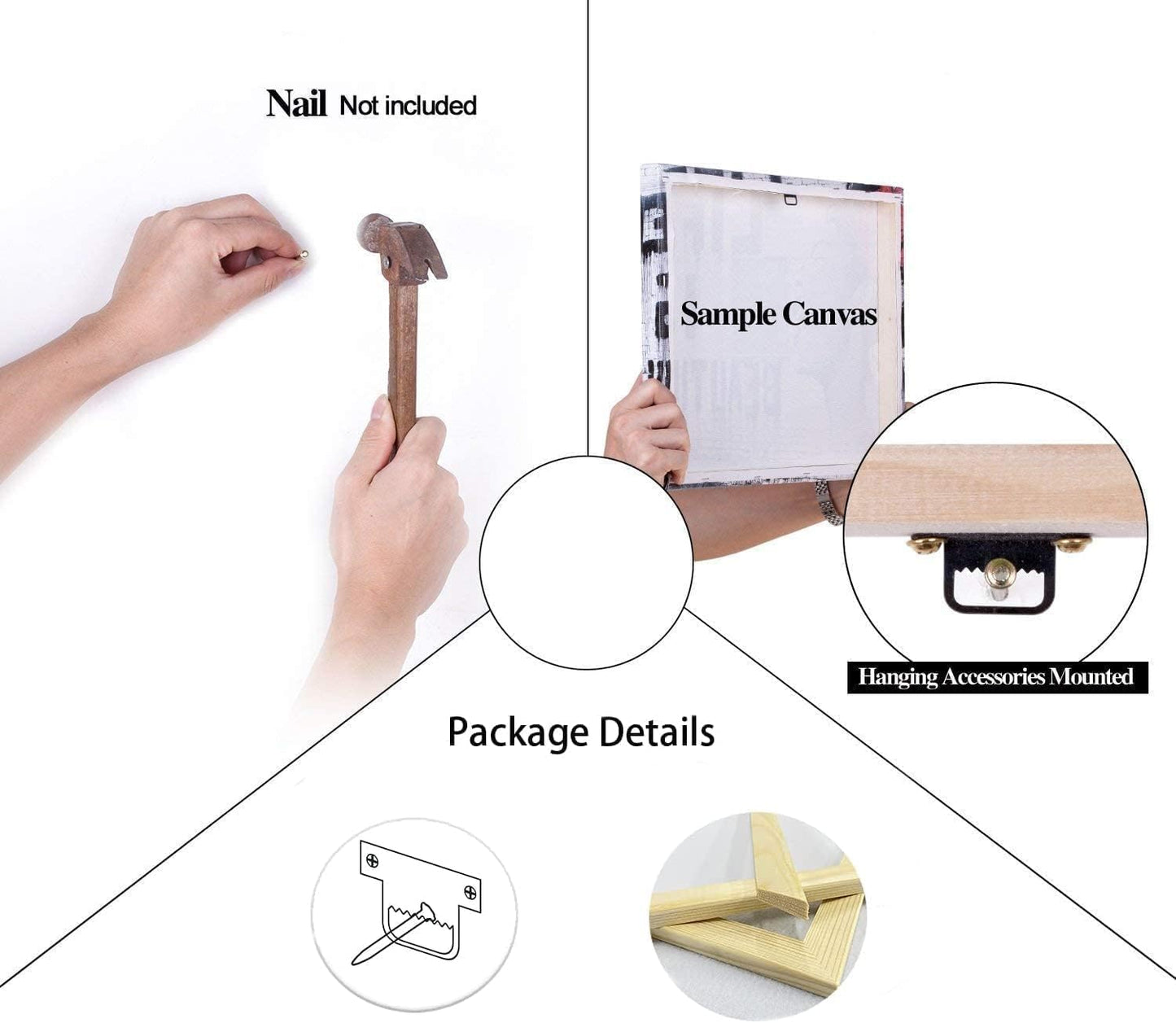 Positivity Noun Inspirational Quotes Wall Art Motivational Canvas Painting Poster Prints Wall Pictures for Living Room Home Decor Office Framed Ready to Hang [24''W x 36''H]