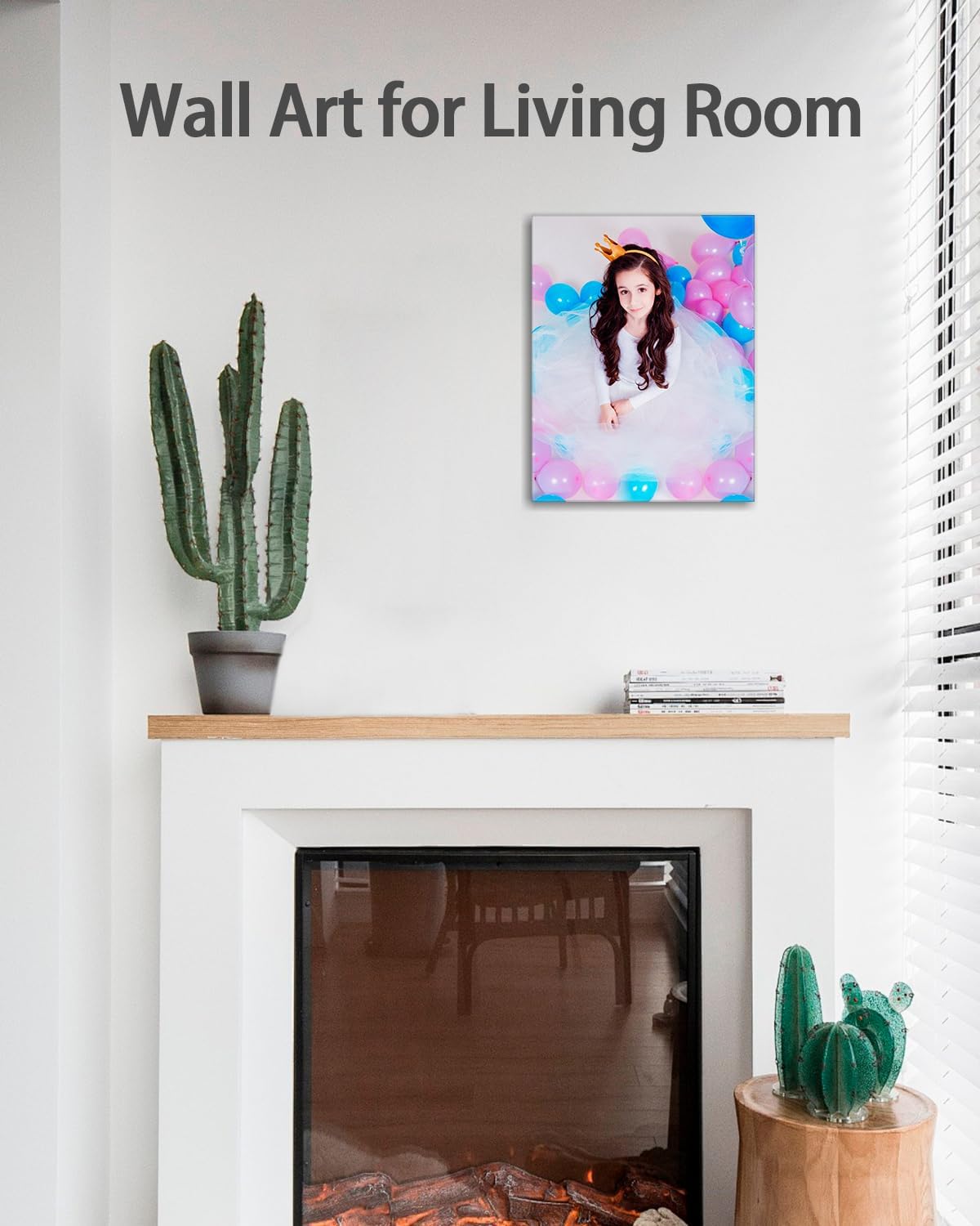 AbcCustomize Canvas Prints with Your Photos, Personalized Photo To Canvas Print for Bedroom, Living Room, Farmhouse Office Decor,Custom Canvas Wall Art for Gifts & Keepsakes, Ready to Hang