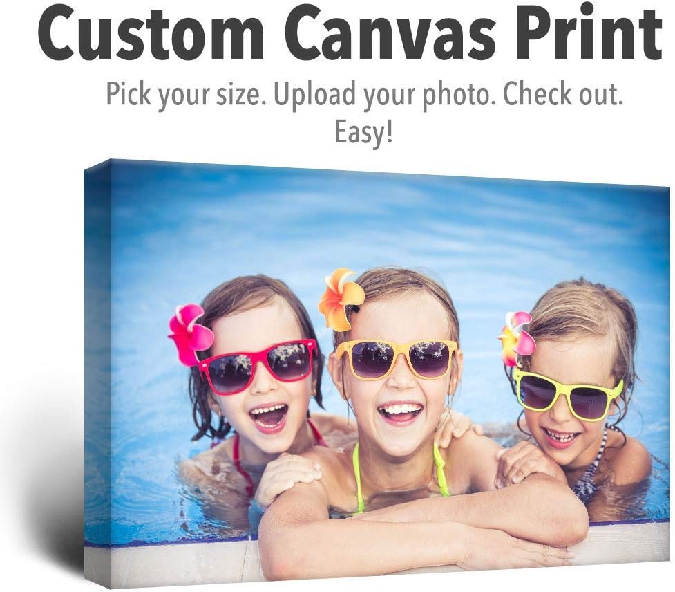 wall26 Photo to Custom Canvas Prints | 1.5" Frame - 12" x 18"