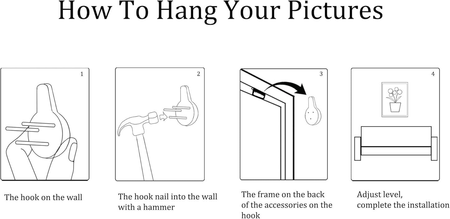 AJAZIKO Red Wall Art - Modern Framed Wall Art for Living Room - Red Tree Black and White Landscape Canvas Prints Posters & Prints for Home Office Bedroom Decorations - Large Wall Pictures 20×40IN