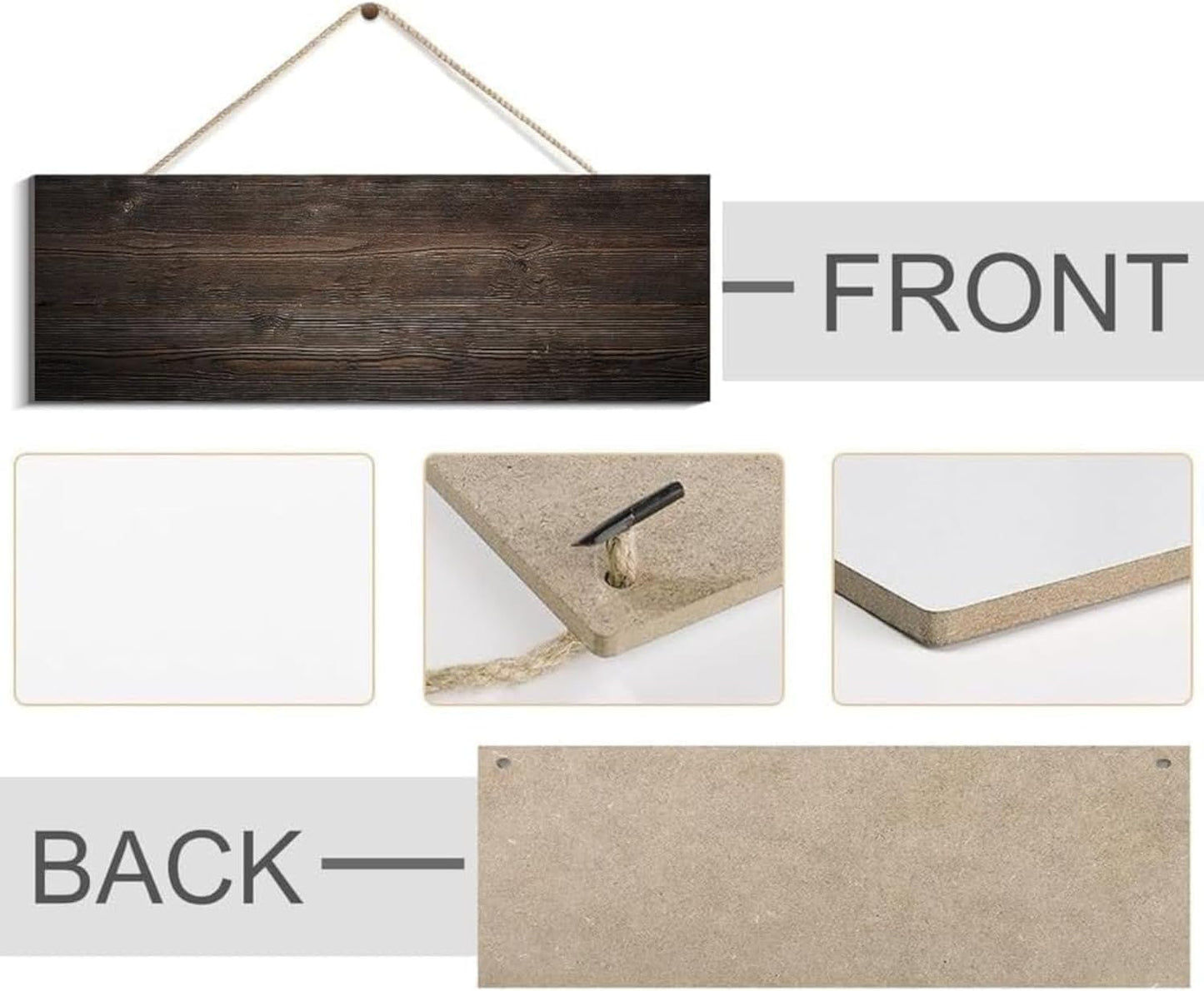 Let's Get Cozy Sign, Farmhouse Bedroom Wall Art Decor,Plaque Decorations Wood Sign for Housewarming Gift (Let's Get Cozy) 6x16 Inch