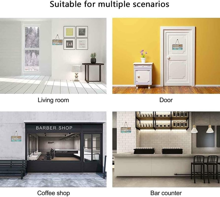 This is Us Sign, Our Life Our Story Our Home Sign, Farmhouse Family Wooden Wall Decor for Living Room Bedroom (This is Us) 6x16 Inch