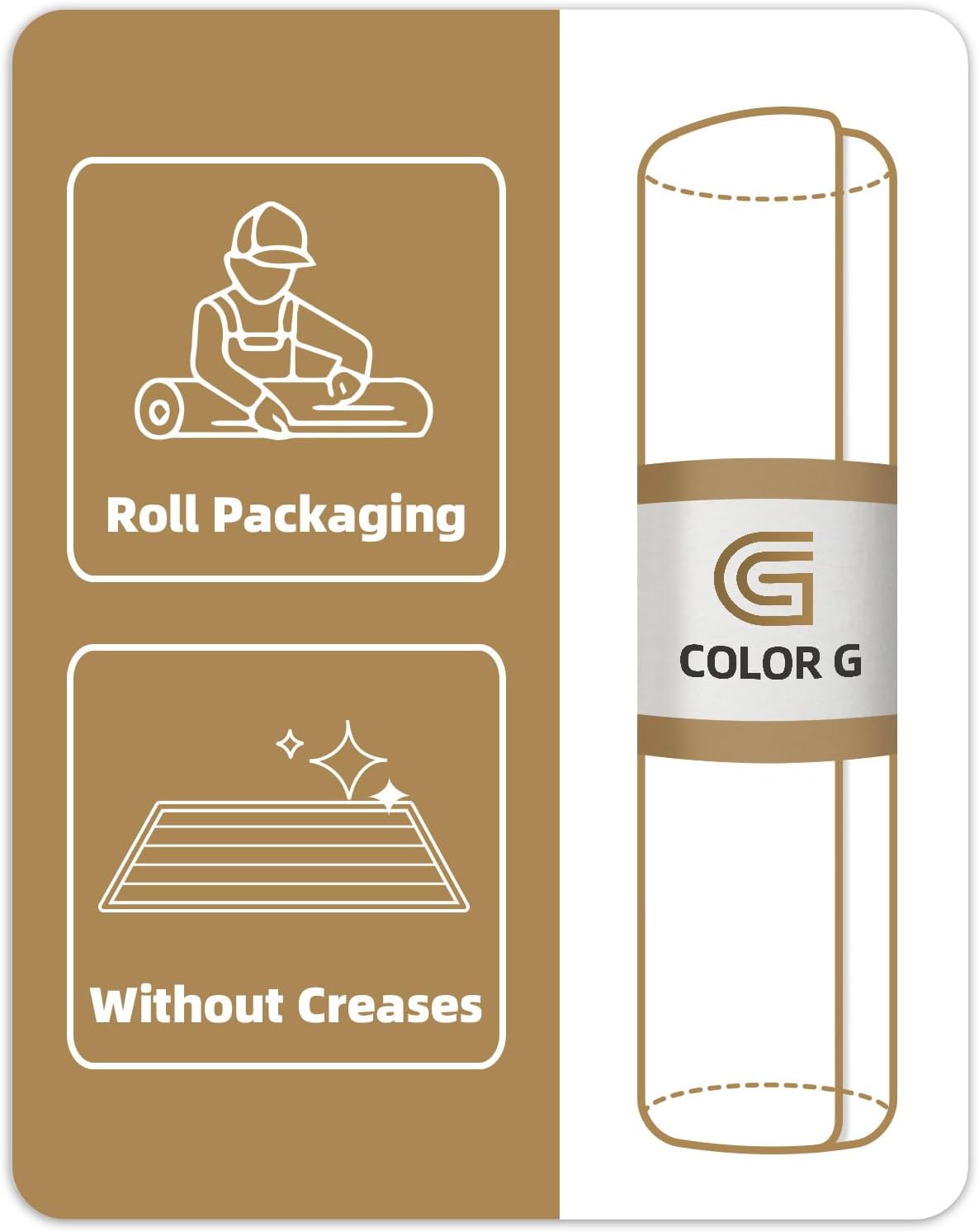 Color&Geometry Door Mat 2'4"x8' Runner Rug with Rubber Backing, Non Slip Washable Hallway Rug, Carpet Runners for Hallway Living Room Bedroom, Beige (Rolled-up NO Creases)