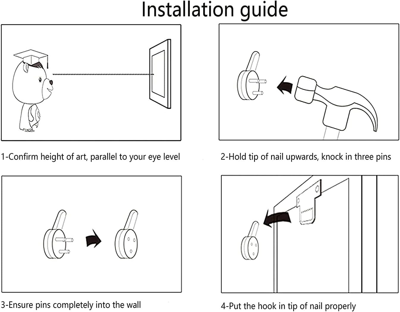 Wall Art Canvas Print Starry Night Over the Rhone by Van Gogh 30 x 58 inches Framed Home Artwork Decor Canvas Art Painting Living Room for Bedroom Office Wall Decor