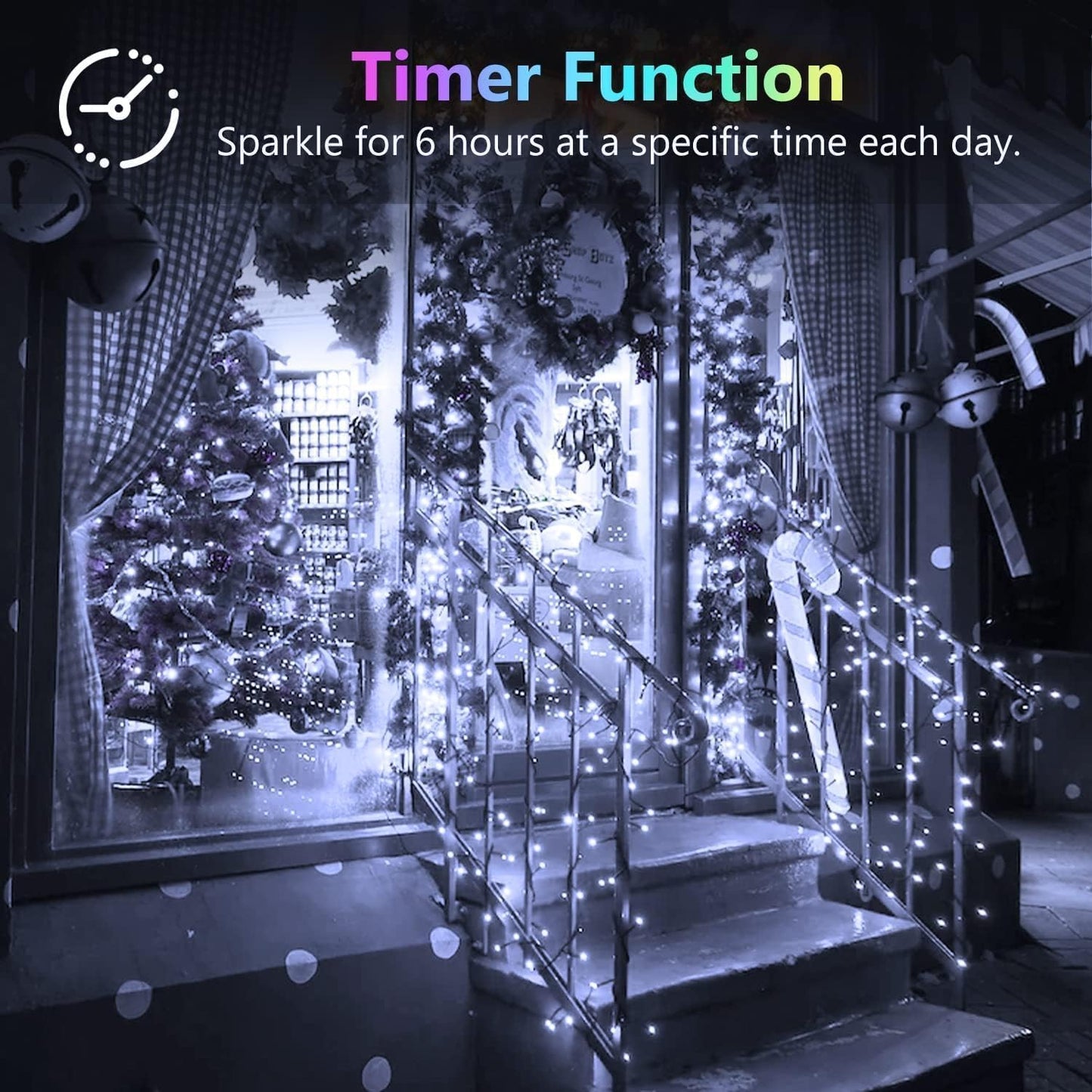 6 Pack 60LED Battery Operated Fairy Lights with Remote, 8 Modes LED String Lights with Timer, Dimmable, Memory Function, Waterproof Twinkle Fairy Lights for Outdoor Indoor Christmas Decor(Cool White)