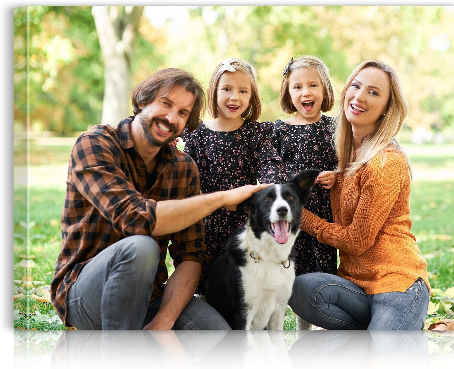 Custom Canvas Prints with Your Photos - Personalized Pictures Print, Customized Photo Gifts, Wall Art Poster Canvas Printing for Wedding, Family, Baby, Pets, Home Office Decor, Wrapped Frame 16x12