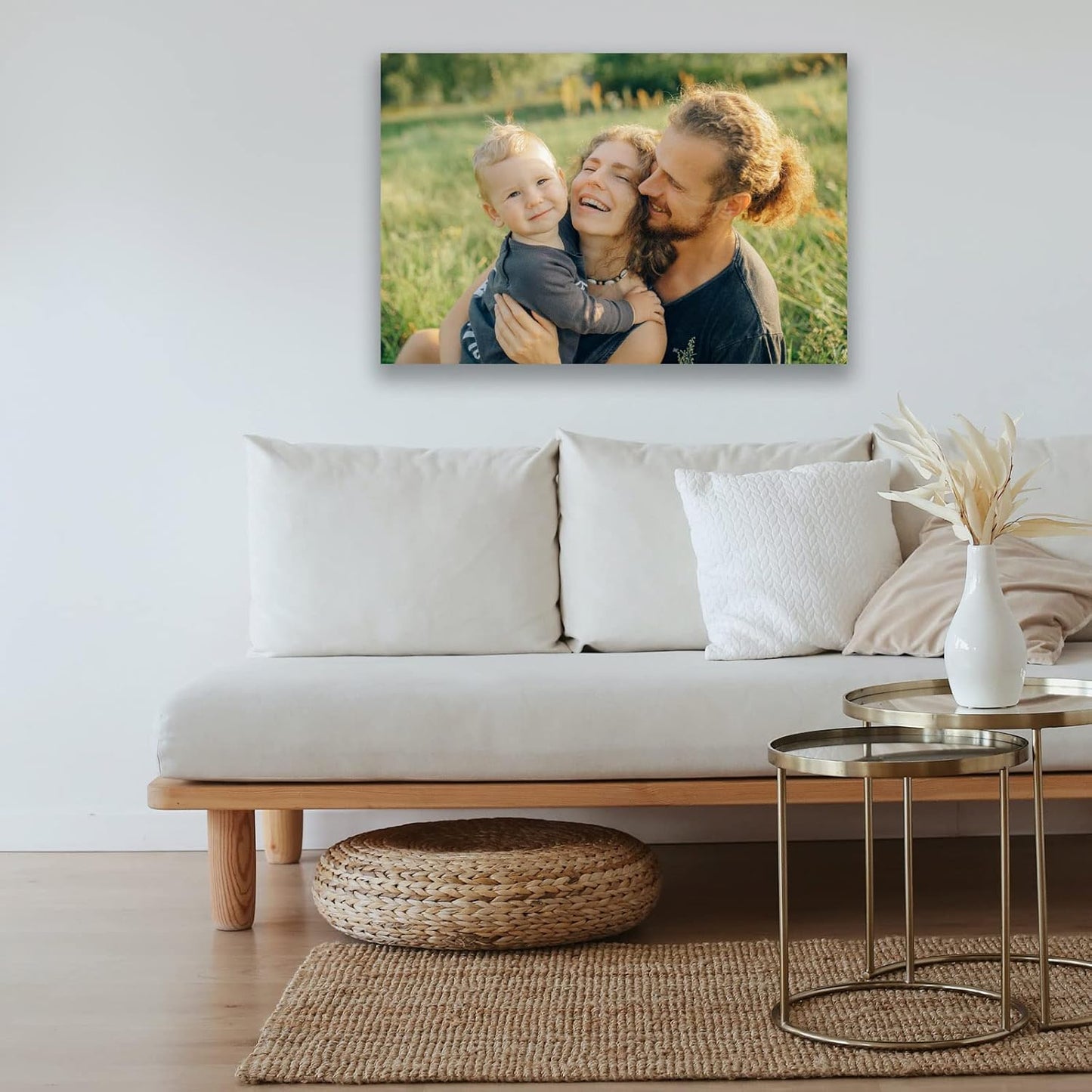 Custom Canvas Prints with Your Photos Custom Wall Art Personalized Canvas Pictures for Pet/Family Gifts for Mom/Men/Women (20'' W x 24'' H)