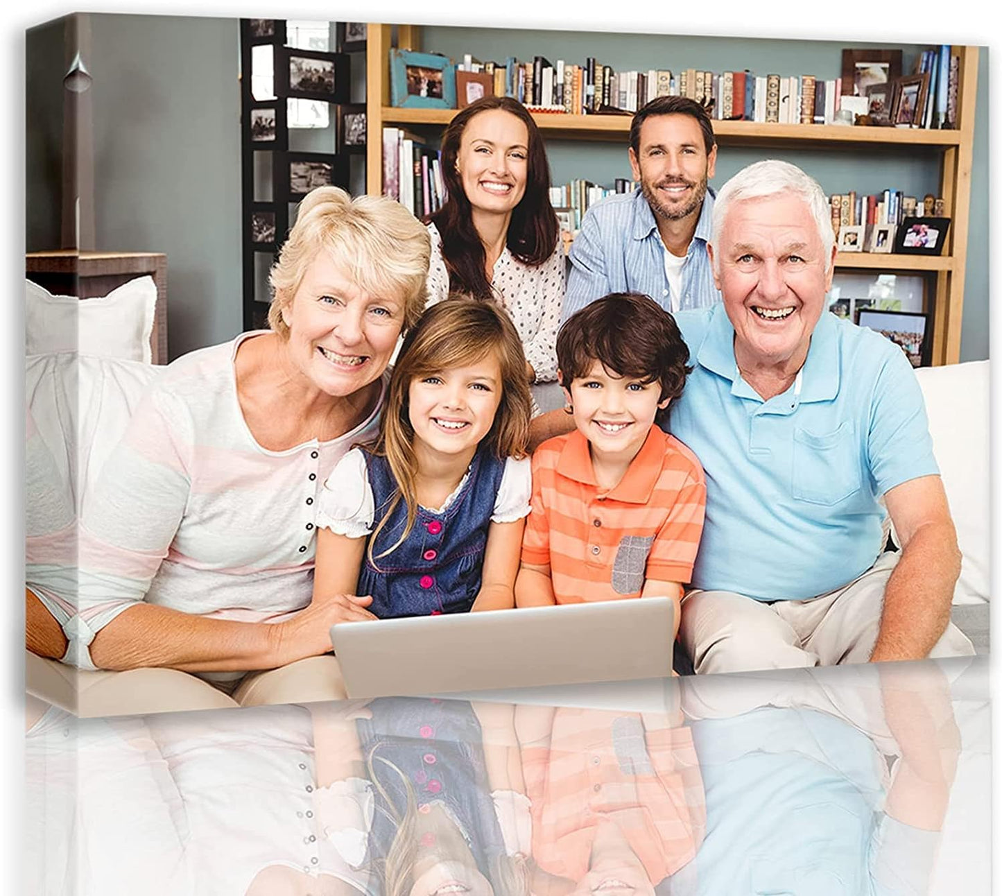 Laoife Custom Canvas Prints with Your Photos 18"x12" Wall Art, Custom photos on Canvas - Upload Your Image/Photo- Customizable photos, portraits and more, Ideal for Office, Living Room, Bedroom Wall Decor