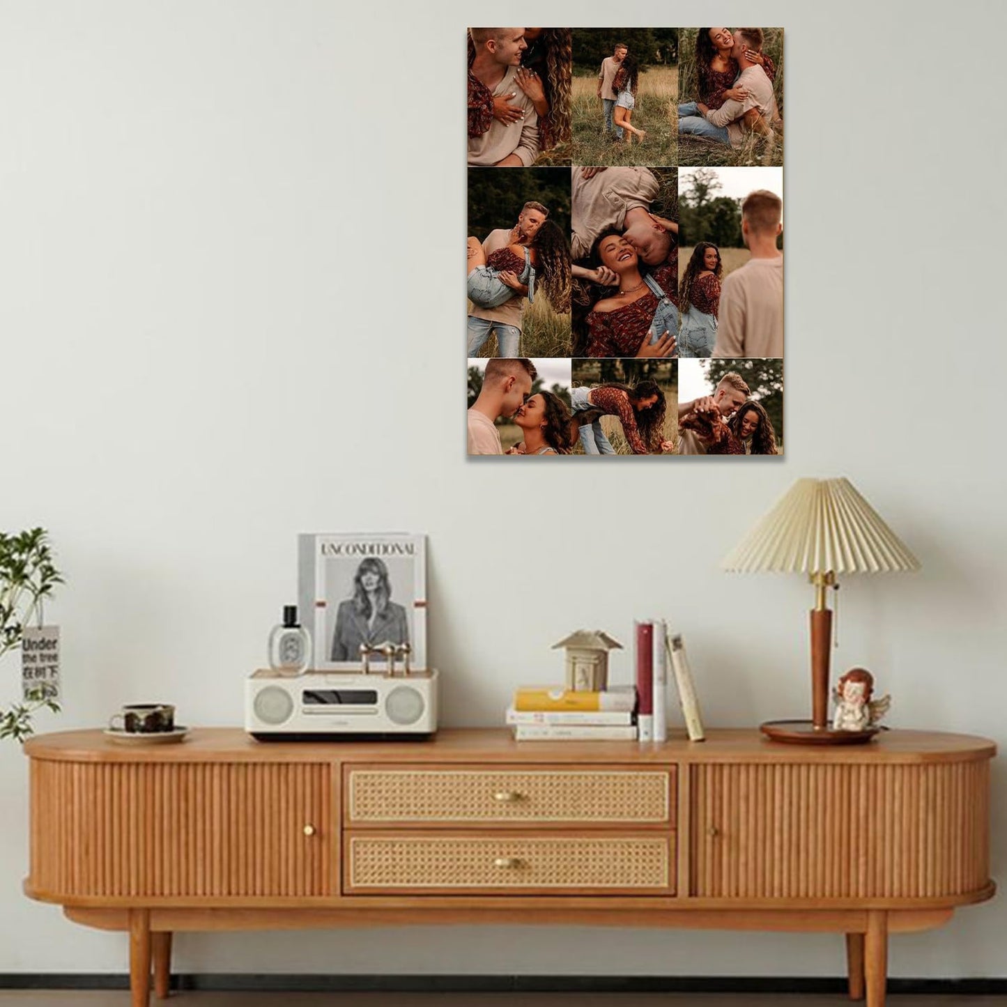 GZZFXXD Personalized Custom27''x40'' Canvas Prints with Your Photo/your Image Large Wallart Wall Decor for Bedroom Dining room Living room Children's room(Unframed)