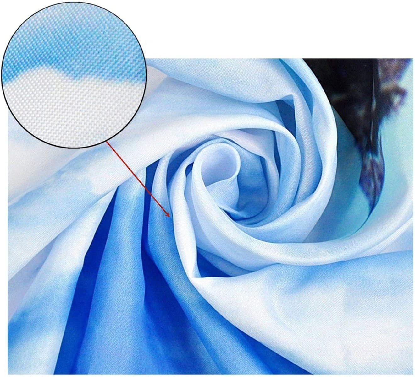 LB Vintage Castle Tapestry, Night Street Old House and Green Tree Wall Tapestry for Bedroom Aesthetic, Village Gothic Wall Art for Living Room Dorm Home Decor Ready to Hanging, 80 x 60 Inches