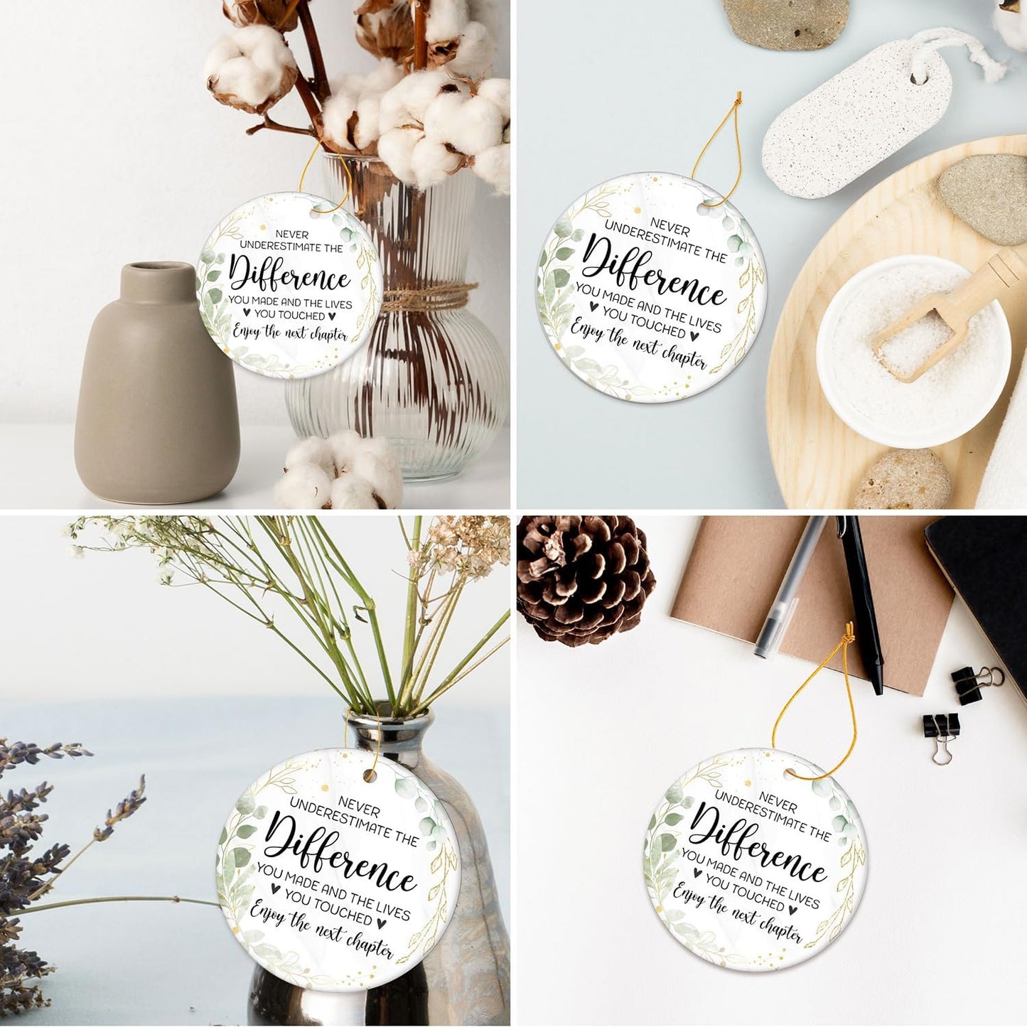 HEXMOZ Retirement Ornament 2025 - Retirement Gifts for Women, Men 2025 - Retired Gifts for Coworker, Boss, Teacher, Nurse - Retired Christmas Ornament - Christmas Decoration