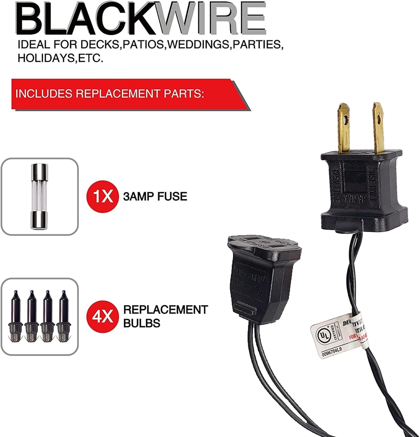 TW SHINE Purple and Orange Halloween Lights, 20FT 100 Count Incandescent Mini String Lights, Waterproof Halloween Decorations for Outdoor Indoor Patio Home Party Garden Yard Decor