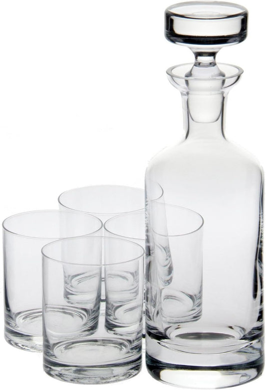 Ravenscroft Crystal Wellington Whisky Set, 5-Piece