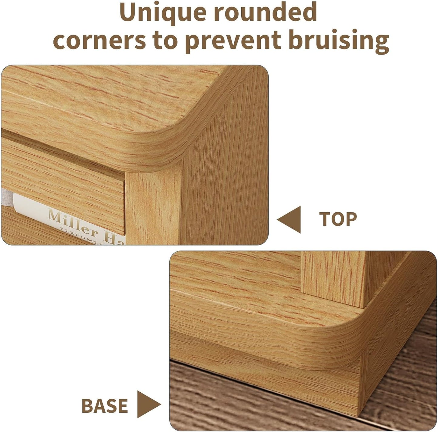 Rresyet 5 Tier Bookcase with Flip-Flop Design, 71" x 37" x 16" Wooden Book Shelf, Extra Bookshelf Storage Organizer, Display Standing Shelf Unit for Home Office, Living Room, Study Room (Wood)